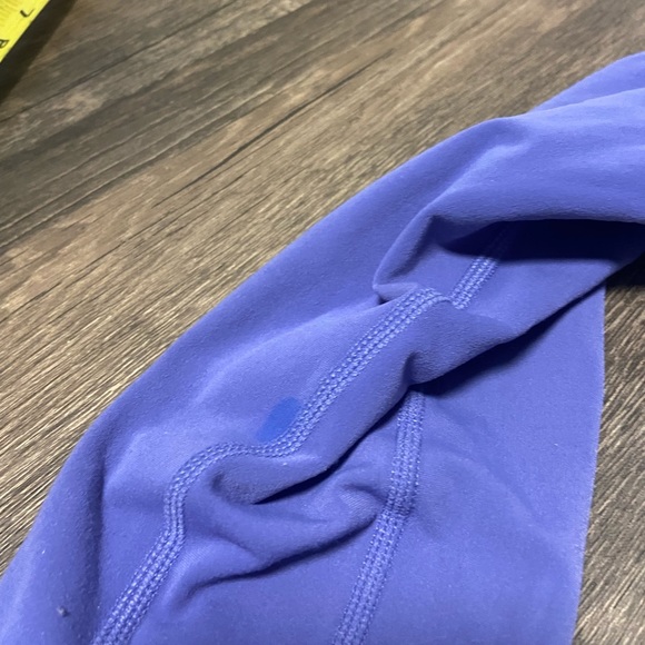 Lululemon half zip blue jacket with hood - Picture 4 of 9